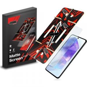 Folia matowa z ramką do montażu Grizz Mate Screen do Galaxy A55