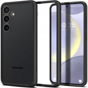OUTLET: Etui Spigen Ultra Hybrid do Galaxy S24 Plus, przezroczysto-czarne