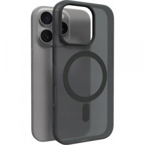 Etui Puro Daylight Mag do MagSafe do iPhone 16 Pro, czarne półprzezroczyste