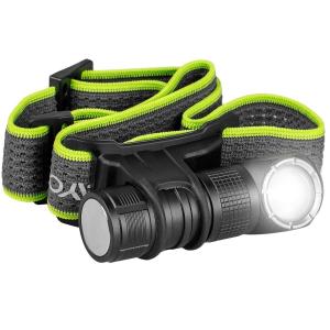 Latarka czołowa, czołówka Vayox VA0362 aluminiowa akumulatorowa 500lm, czarna