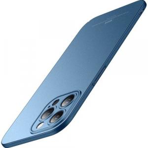 Etui MSVII Matte do iPhone 15 Pro, niebieskie