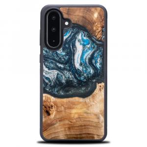 Drewniane etui do Galaxy A26 5G, Bewood Unique Planets Ziemia