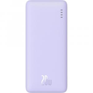 Powerbank Baseus Airpow 10000mAh 20W PD, fioletowy