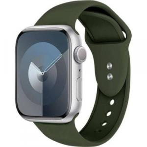 Pasek Crong Sport Liquid Band do Apple Watch 41/40/38 mm, zielony