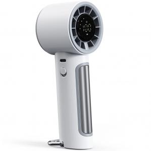 Wiatrak podręczny, biurkowy wentylator, wiatraczek Dux Ducis DT80, 11 200 rpm, 3600mAh, biały