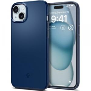 Etui Spigen Thin Fit do iPhone 15, granatowe