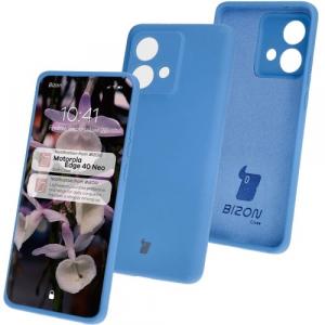 Silikonowe etui Bizon Soft Case do Motorola Edge 40 Neo, niebieski