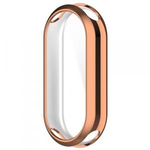 Etui Bizon Case Watch Felipe do Xiaomi Mi Smart Band 8, różowozłote