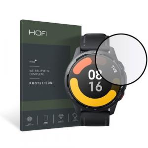 Szkło hybrydowe Hofi Hybrid Pro+ Xiaomi Watch S1 Active, czarna ramka