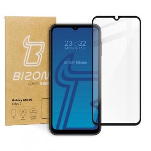 Szkło hartowane Bizon Glass Edge 2 do Galaxy A14 4G/5G, czarne