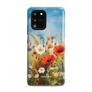 Etui ochronne do Galaxy S10 Lite, Mobiwear Elite Pro, łąkowe kwiaty