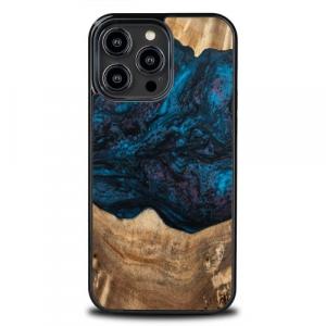 Drewniane etui do iPhone 14 Pro Max, Bewood Unique Planets Neptun