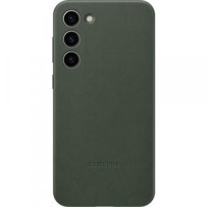 Etui Samsung Leather Cover do Galaxy S23 Plus, zielone