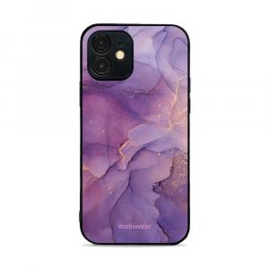 Etui ochronne do iPhone 12 Mini, Mobiwear Glossy Case, fioletowe