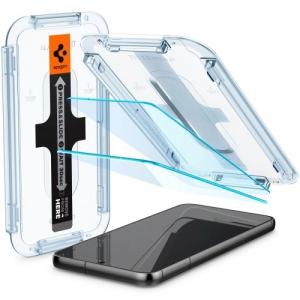 Szkło do etui + Aplikator Spigen Glas.tr EZ Fit 2-Pack do Galaxy S23