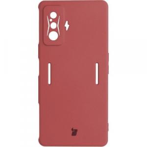 Etui Bizon Case Silicone do Xiaomi Poco F4 GT, ciemny róż