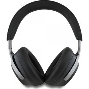 Bezprzewodowe słuchawki nauszne Guess Metal Script Logo Bluetooth ANC, czarne