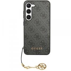 Etui Guess 4G Charms Collection do Galaxy S24 Ultra, czarne