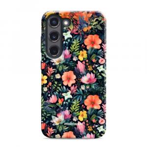 Etui ochronne do Galaxy S23 Plus, Mobiwear Elite Pro, kolorowo-kwieciste