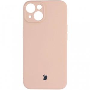 Etui Bizon Case Silicone do iPhone 14, jasnoróżowe