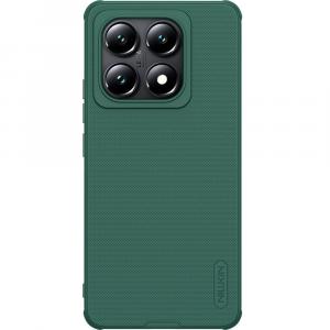 OUTLET: Etui Nillkin Frosted Shield Pro do Xiaomi 14T Pro, ciemnozielone