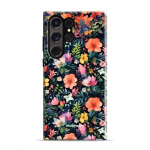 Etui ochronne do Galaxy S23 Ultra, Mobiwear Elite Pro, kolorowo-kwieciste