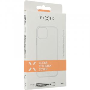 OUTLET: Etui Fixed TPU Gel do Motorola Edge 40 5G, przezroczyste