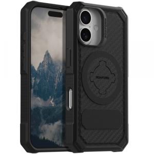 Etui Rokform Rugged do iPhone 16, czarne