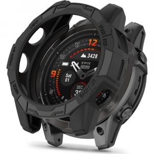 Etui Tech-Protect Defense Air do Garmin Fenix 7 / 7 Pro, czarne