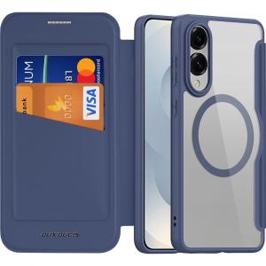 Etui Dux Ducis Skin X Pro do Galaxy S25 Edge, granatowe