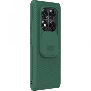 Etui Nillkin CamShield Pro do Redmi Note 14 Pro 5G / POCO X7, ciemnozielone