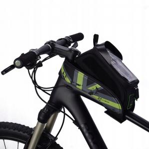 OUTLET: Sakwa rowerowa na ramę Rockbros 021-1G, zielona