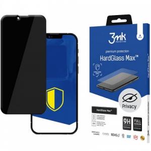 Szkło 3mk HardGlass Max Privacy do iPhone 14 Plus/13 Pro Max, czarne