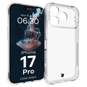 Elastyczne etui Bizon Case Salpa do iPhone 17 Pro, przezroczyste