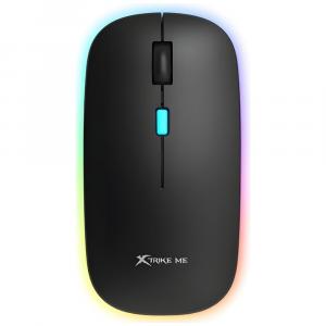 Mysz bezprzewodowa gamingowa XTRIKE ME GW-113, 2.4GHz / Bluetooth, czarna