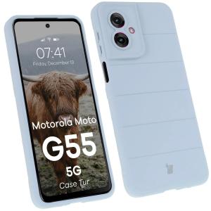 Pancerne etui Bizon Case Tur do Motorola Moto G55 5G, jasnoniebieskie