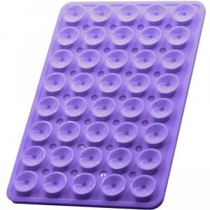 Uchwyt na telefon z przyssawką Mobile Origin Sticker Phone Mount O1, fioletowy