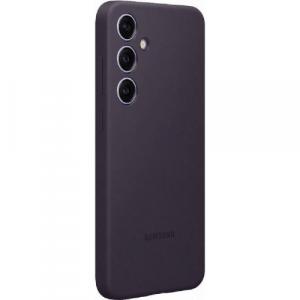Etui Samsung Silicone Cover do Galaxy S24 Plus, ciemnofioletowe