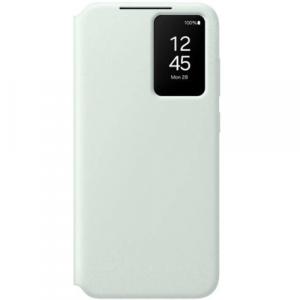 Etui z klapką Samsung Smart View Wallet Case do Galaxy S24 FE, miętowe