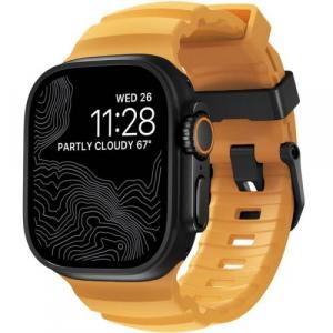 Pasek Nomad Rocky Point Band do Apple Watch 49/46/45/44 mm, żółty