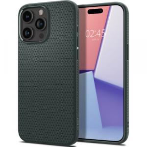 Etui Spigen Liquid Air do iPhone 15 Pro, zielone