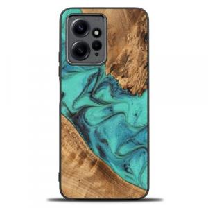 Drewniane etui do Xiaomi Redmi Note 12 4G, Bewood Unique Turquoise