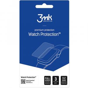 Szkło hybrydowe 3mk Watch Protection do Xiaomi Smart Band 9 Active, 3 sztuki