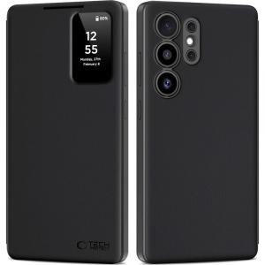 Etui z klapką Tech-Protect Smart Wallet do Galaxy S25 Ultra, czarne