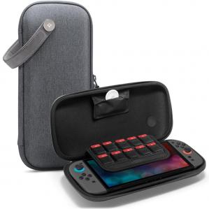Etui Spigen Klasden Pouch Renewed do Nintendo Switch 2, szare