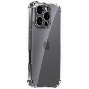 Etui MSVII Anti-Shock TPU do iPhone 16 Pro Max, przezroczyste