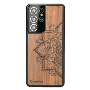 Drewniane etui do Galaxy S21 Ultra, Bewood Mandala Jabłoń