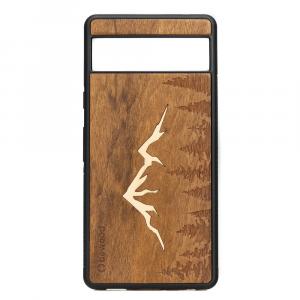 OUTLET: Drewniane etui do Google Pixel 7A, Bewood Góry Imbuia
