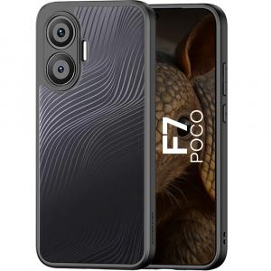 Etui Dux Ducis AIMO do Xiaomi POCO F7, czarno-przezroczyste