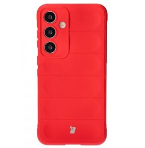 Pancerne etui Bizon Case Tur do Galaxy S24 Plus, czerwone